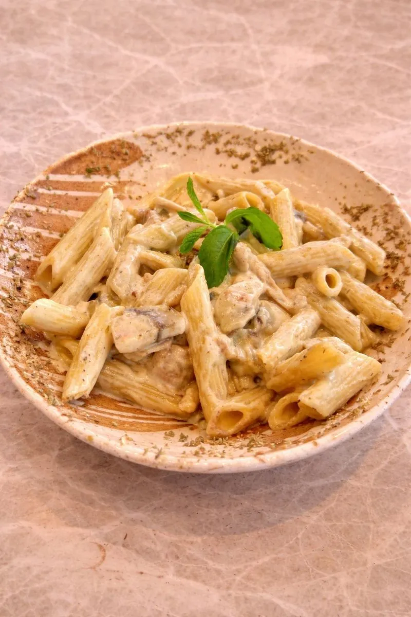 PENNE ALFREDO TAVUKLU